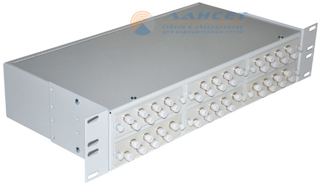 Кросс распределительный укомплектованный 2U 19" 48-FC/UPC