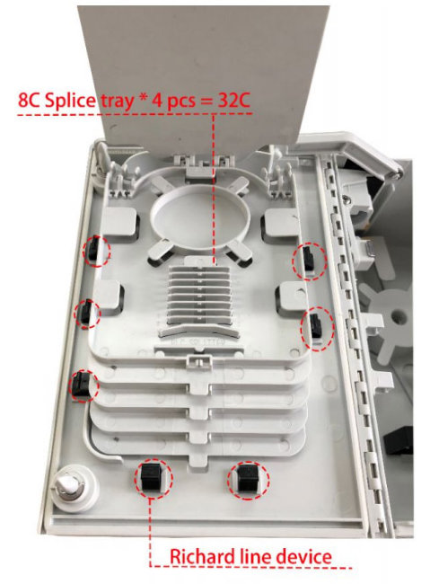 Кросс-бокс FB41-X32 распределительный настенный 32SC
