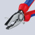 Плоскогубцы комбинированные черненые, 160 mm KNIPEX KN-0302160