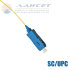 Пигтейл Оптический (Pigtail), SC/UPC, SM, simplex 0.5 meters, 0.9 LSZH