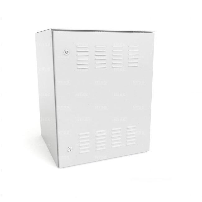 Настенный термошкаф NTSS 19" 12U (ШхВхГ) 600x650x350 с обогревом 100W и вентиляцией