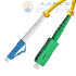 Патчкорд оптический LC/UPC-SC/APC 9,5/125,3мм,SM - 1м (Simplex) LSZH