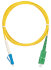 Патчкорд оптический LC/UPC-SC/APC 9,5/125,3мм,SM - 1м (Simplex) LSZH