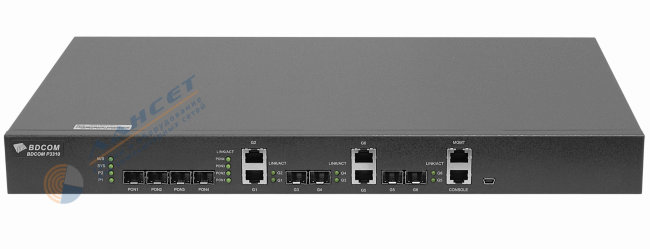 Оптический линейный терминал GEPON OLT BDCOM P3310D-2AC