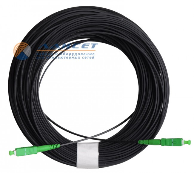 Патчкорд Fibercord внешний FTTH LSZH G-657 SC/APC-SC/APC