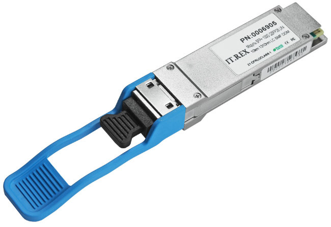 Модуль SFP+ IT.Rex 100G QSFP28 LR4 10KM  1310 нм  LC  SMF DDM