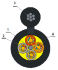 ОПД-4*4А-6 (6кН) (16 волокон) (нов.конструкция) (распродажа бухт)