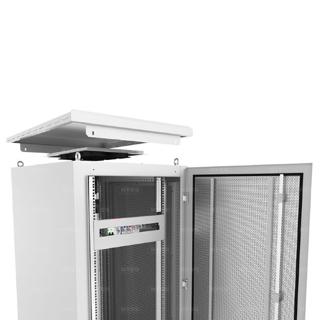 Напольный термошкаф NTSS 19" 32U (ШхВхГ) 600*1700*600 с обогревом 400W и вентиляцией