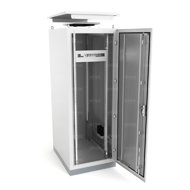 Напольный термошкаф NTSS 19" 32U (ШхВхГ) 600*1700*800 с обогревом 400W и вентиляцией