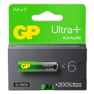 Батарейка LR6-6BL АА 6 на блистере GP15AUPA21-2CRB6 G-TECH GP Ultra Plus 19141