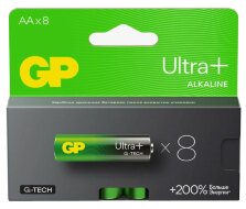 Батарейка LR6-6BL АА 8 на блистере GP15AUPA21-2CRB8 G-TECH GP Ultra Plus 19125