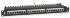Патч-панель 19" Кат. 5е Cabeus PL-24-Cat.5e-SH-Dual IDC 1U 24 порта