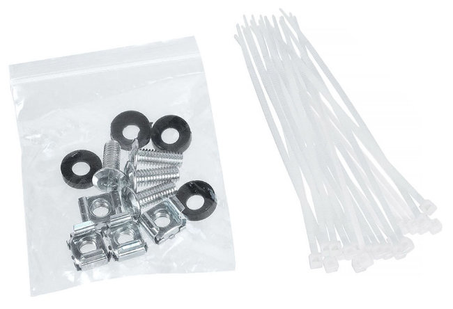 Патч-панель 19" Кат. 5е Cabeus PL-24-Cat.5e-SH-Dual IDC 1U 24 порта