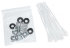 Патч-панель 19" Кат. 5е Cabeus PL-24-Cat.5e-SH-Dual IDC 1U 24 порта