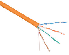 U/UTP4 NIKOMAX NMC 4100C-OR U/UTP, 4 пары, Кат.5e, нг(А)-HF, внутр., 305м