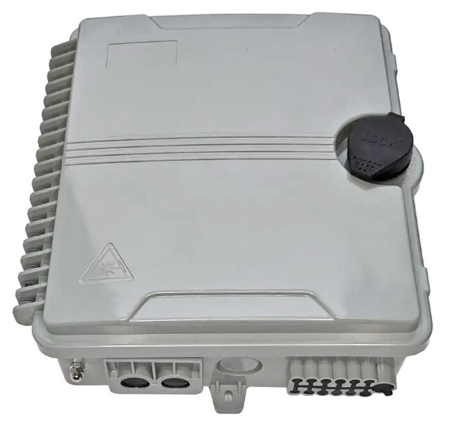 Оптическая кросс-муфта GJS-X12, настенный FTTH-бокс, 12 портов SC