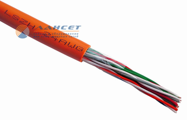 UTP 10PR LAN CABLE LANSET (LSZH)  24AWG CAT 5e INDOOR (катушка 305м)