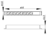 Блок розеток NTSS-PDU-DA1016, 19", 1U, алюминий, 1ф10A, 2.3кВт, (8) Schuko CEE 7/7, выкл. с подсв.и крыш., вх. 60320 С14