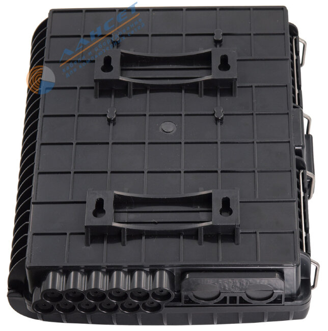 Терминальный FTTH бокс FAT-08 OUTDOOR (8 вол) Black