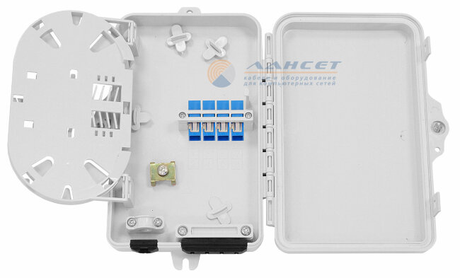 FTTH настенный бокс на 4SC, 1*4 OUTDOOR 1