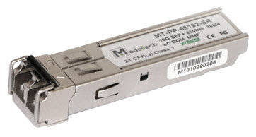 Модуль SFP+ Modultech MT-PP-85192-SR (BIDI 10G Tx850/Rx850nm 300m LC DDM MMF) Модуль SFP+ Modultech MT-PP-85192-SR (BIDI 10G Tx850/Rx850nm 300m LC DDM MMF)