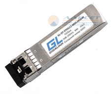 Модуль SFP+ GIGALINK GL-OT-ST05LC2, два волокна, 10Гбит/c, МM 50/125, ( 300м ) 850 нм, 5 дБ, 2xLC