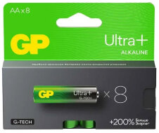 Батарейка LR6-6BL АА 8 на блистере GP15AUPA21-2CRB8 G-TECH GP Ultra Plus