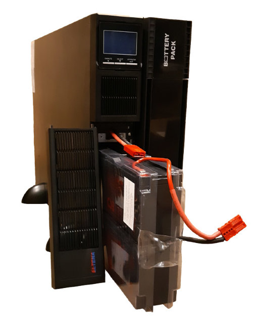 ИБП ELTENA Monolith III 3000RT (2U, 2700Вт, 6х9Ач)