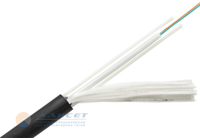 COVLINE Micro ADSS 5.8, 2 волокна G.657A1 круглый 1.8 kN, 1.0mm FRP, стеклонити, 2000 м COVLINE Micro ADSS 5.8, 2 волокна G.657A1 круглый 1.8 kN, 1.0mm FRP, стеклонити, 2000 м