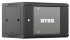 Настенный шкаф NTSS 19", дверь стекло, RAL 9005