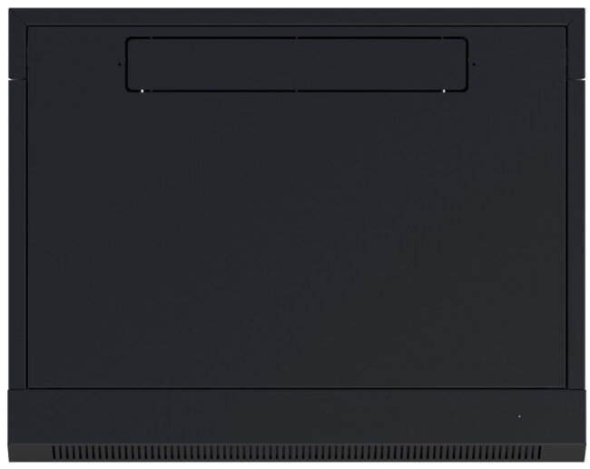Настенный шкаф NTSS 19", дверь стекло, RAL 9005