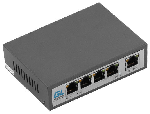 Коммутатор Gigalink GL-SW-F007-04P