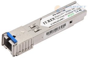 Модуль SFP IT.Rex 1.25Gb/s, 3км, TX1310нм, RX1550нм, SC, DDM