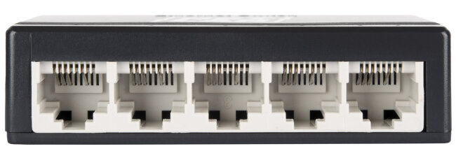 Коммутатор NETLAN NLS-125, неуправляемый 5*10/100/1000 Мбит/с, DC5V 1A